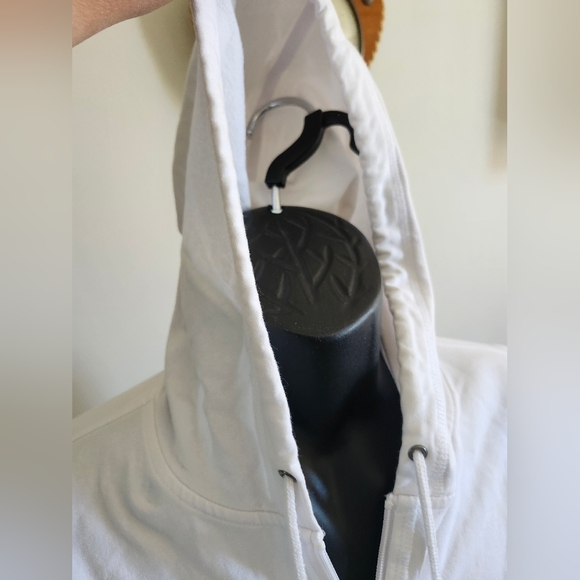 Northern Reflections White Zip Hoodie, Size Large - Picture 2 of 5